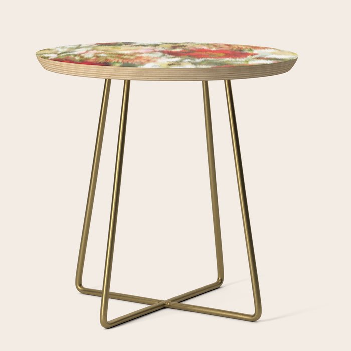 seamless pattern abstract texture background flowers Side Table Gallery Image 1