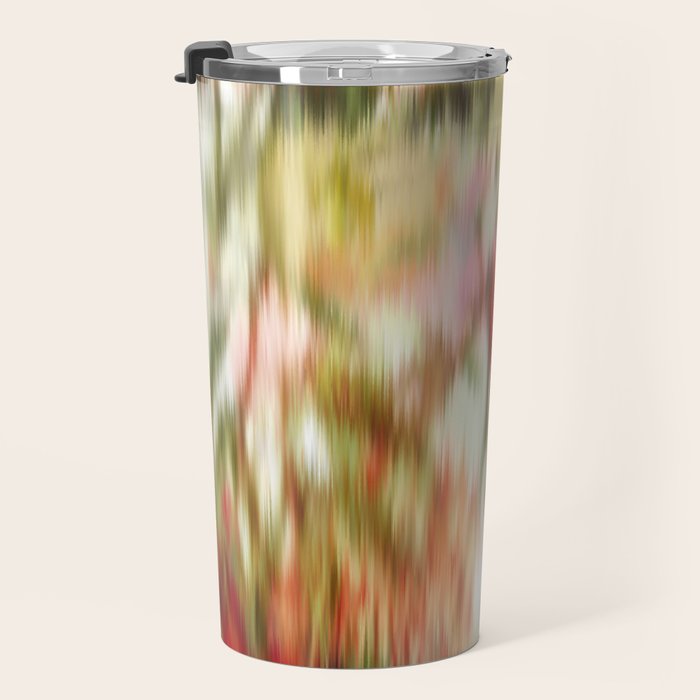 seamless pattern abstract texture background flowers Travel Mug Gallery Image 3