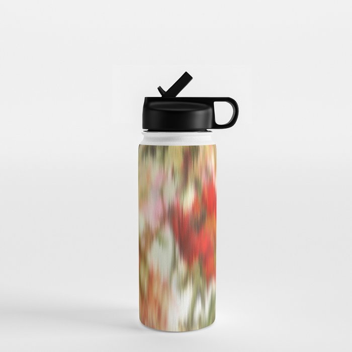 seamless pattern abstract texture background flowers Water Bottle Gallery Image 1
