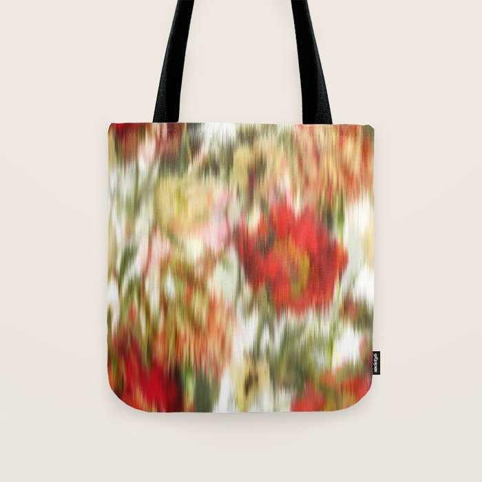 seamless pattern abstract texture background flowers Tote Bag Gallery Image 1
