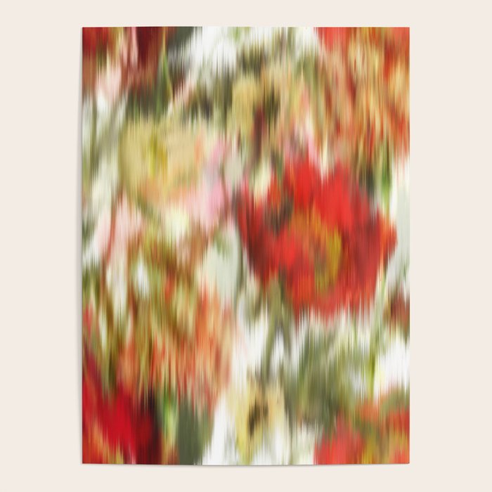 seamless pattern abstract texture background flowers Poster Gallery Image 4