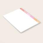 Retro Rainbow Happy full Typography Notebook Gallery Image 3