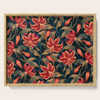 Tiger Lily - Orange Green Serving Tray Gallery Image 1