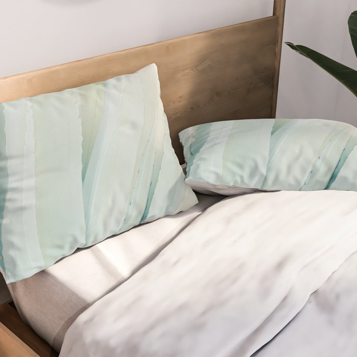 Aloë Vera in the Sun | Italy travel photography on film Pillow Sham Gallery Image 2