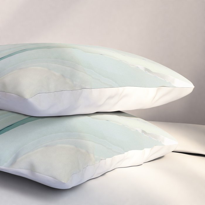Aloë Vera in the Sun | Italy travel photography on film Pillow Sham Gallery Image 3