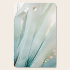 Aloë Vera in the Sun | Italy travel photography on film Cutting Board Gallery Image 1