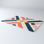 Bold Geometric Quilt Block Rug Gallery Image 3