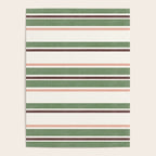 Daybed Stripe Ivory Green Multi Poster Gallery Image 4