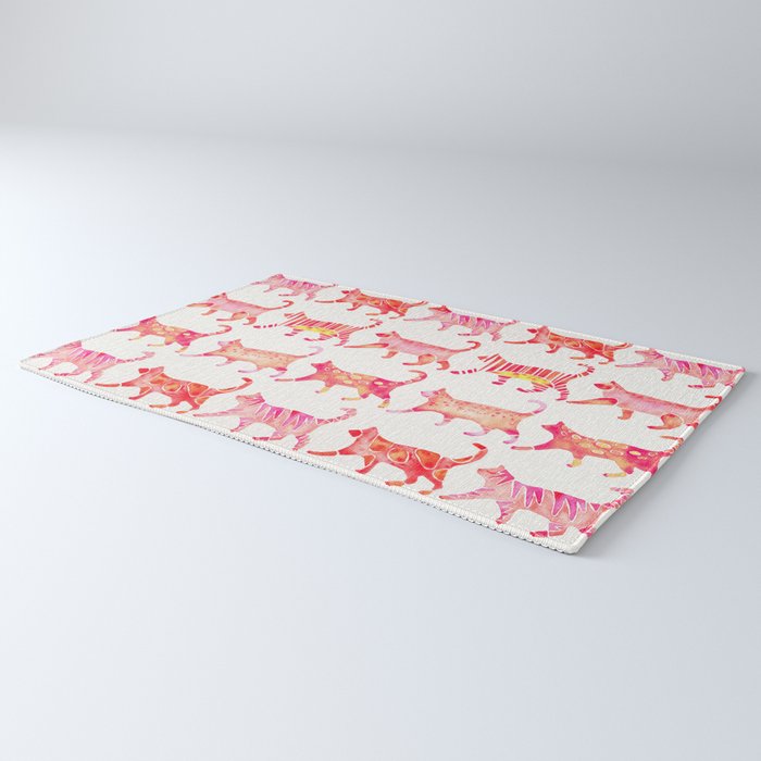 Cat Collection - Pink Palette Rug Gallery Image 3