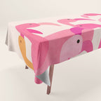 Florida Flamingos Tablecloth Gallery Image 1