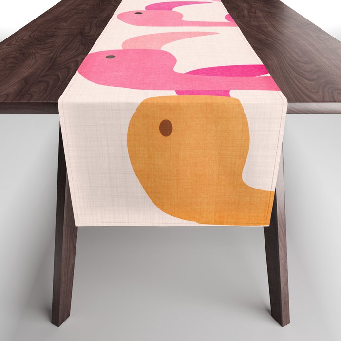 Florida Flamingos Table Runner Gallery Image 1