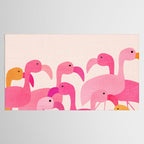 Florida Flamingos Tablecloth Gallery Image 2
