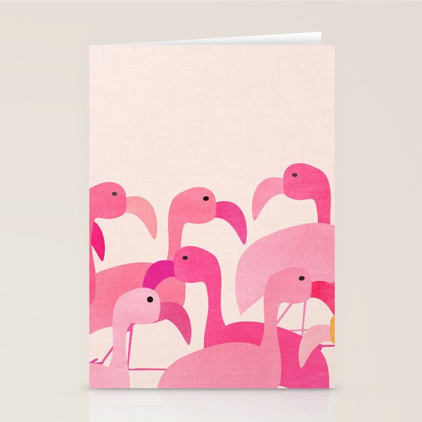Florida Flamingos Stationery Card Gallery Image 1