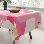 Florida Flamingos Tablecloth Gallery Image 3