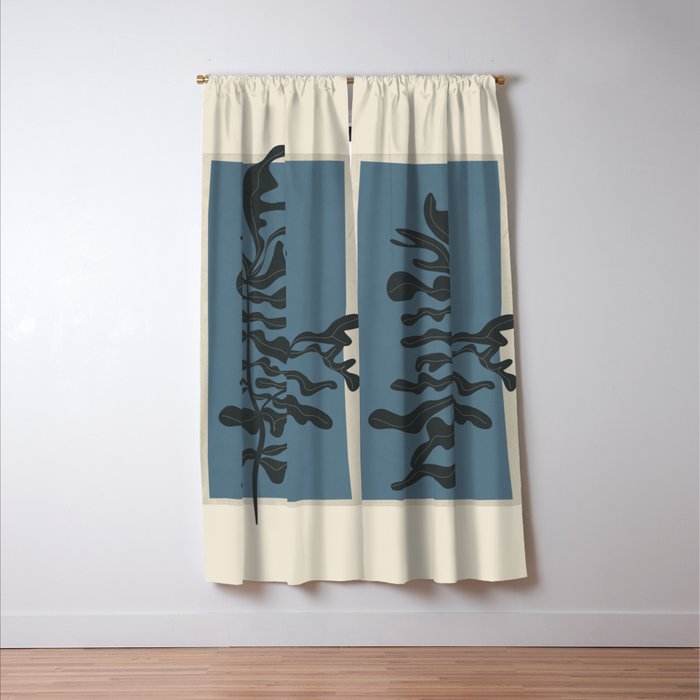 Branching Silhouettes 2 Window Curtain Gallery Image 3