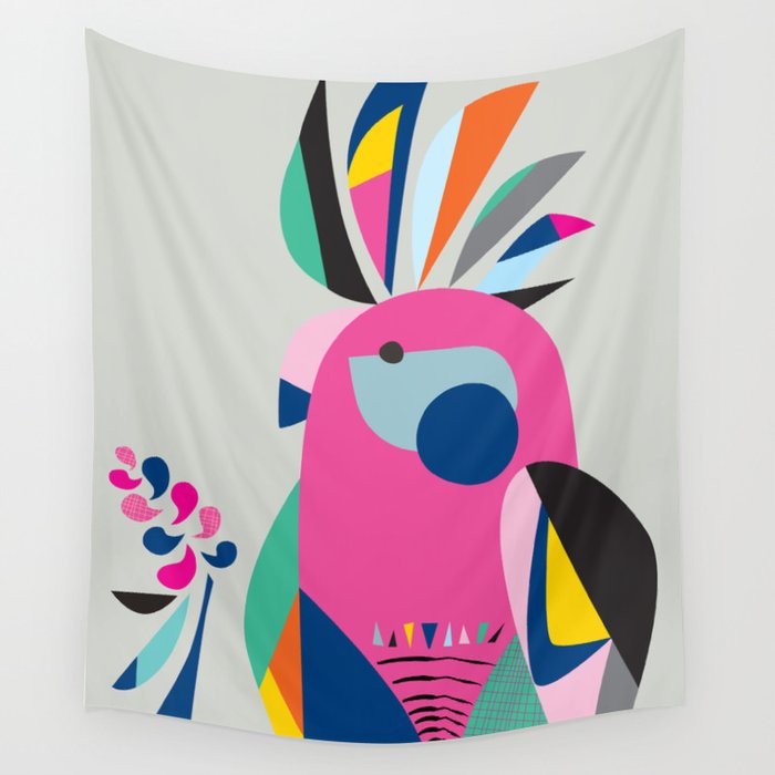 Miss galah Wall Tapestry Gallery Image 4