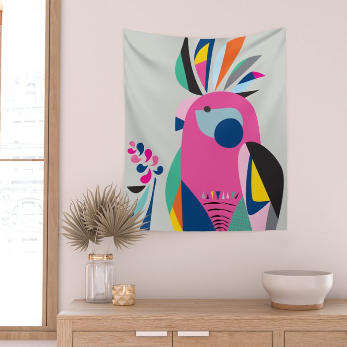 Miss galah Wall Tapestry Gallery Image 2