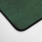 Winter Gold Flowers On Emerald Marble Texture Desk Mat Gallery Image 4