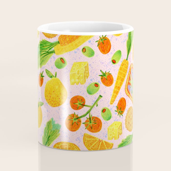 Kitchen Snacks & Apps in Berry Pink Coffee Mug Gallery Image 4