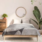 Balancing / Gray on Black Comforter Gallery Image 3