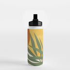 Tropical Garden Leaves 04 Water Bottle Gallery Image 2