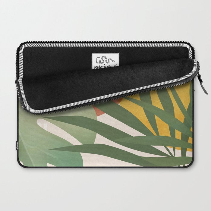 Tropical Garden Leaves 04 Laptop Sleeve Gallery Image 2