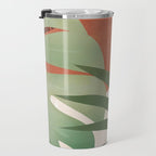 Tropical Garden Leaves 04 Travel Mug Gallery Image 3