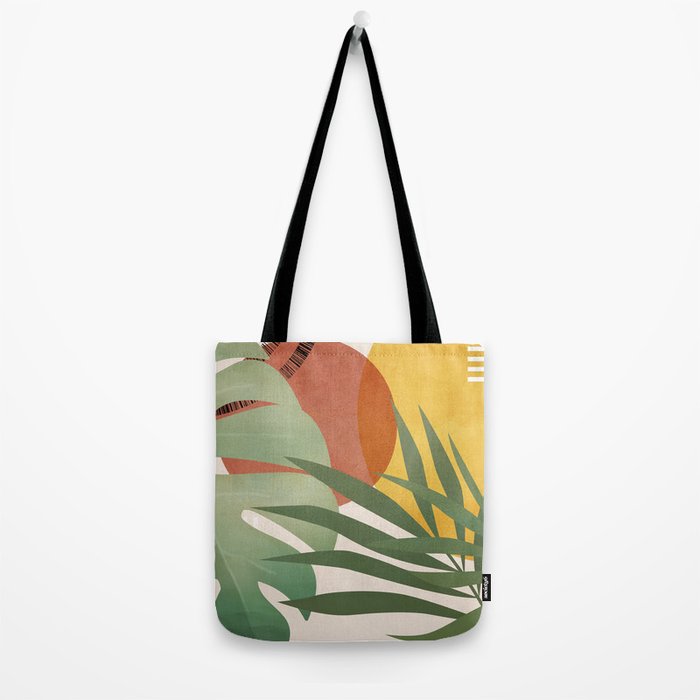 Tropical Garden Leaves 04 Tote Bag Gallery Image 2