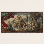 Antique 18th Century Chinoiserie French Gobelin Tapestry Desk Mat Gallery Image 3