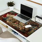 Antique 18th Century Chinoiserie French Gobelin Tapestry Desk Mat Gallery Image 2