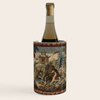 Antique 18th Century Chinoiserie French Gobelin Tapestry Wine Chiller Gallery Image 1