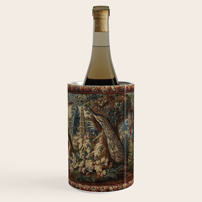 Antique 18th Century Chinoiserie French Gobelin Tapestry Wine Chiller Gallery Image 3
