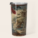 Antique 18th Century Chinoiserie French Gobelin Tapestry Travel Mug Gallery Image 3