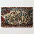 Antique 18th Century Chinoiserie French Gobelin Tapestry Cutting Board Gallery Image 1