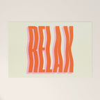 Relax: Wavy Edition Welcome Mat Gallery Image 1