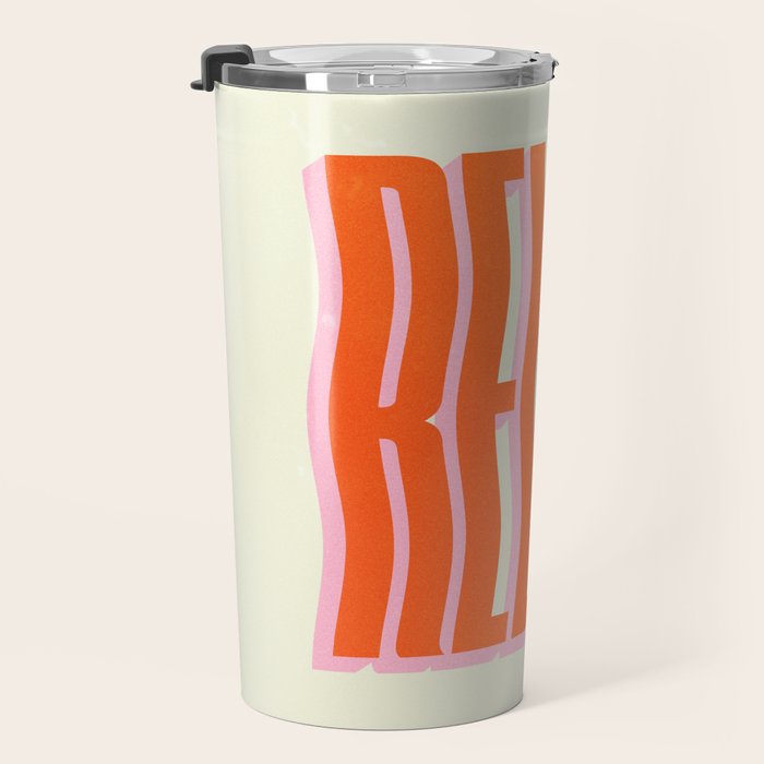 Relax: Wavy Edition Travel Mug Gallery Image 3
