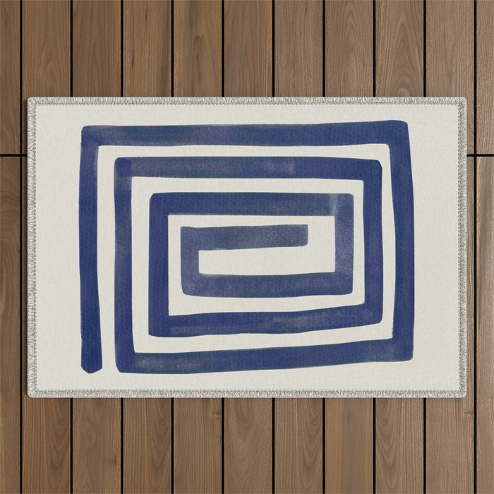 This Way Outdoor Rug Gallery Image 1