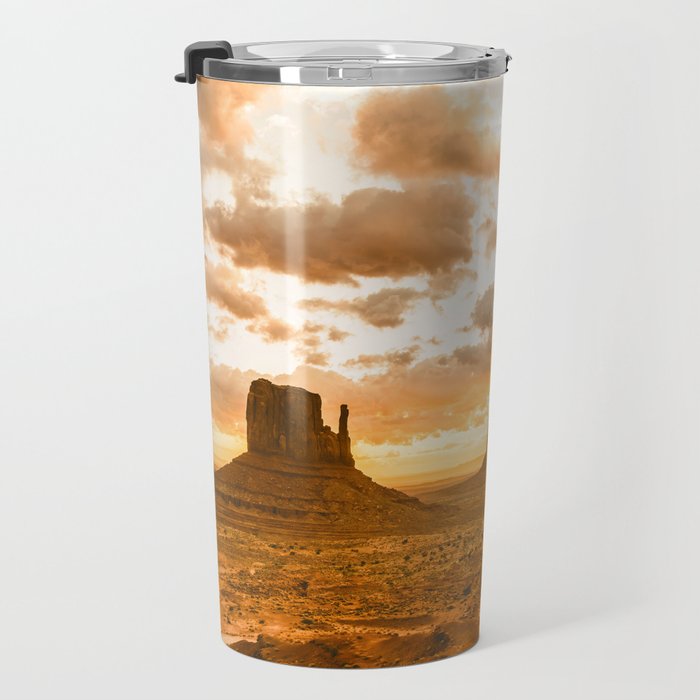 Southwest Wanderlust - Monument Valley Sunrise Nature Photography Travel Mug Gallery Image 3