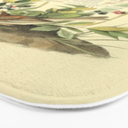 Bird Divinations: Field Bunting (about: almanacofbirds.org) Bath Mat Gallery Image 3