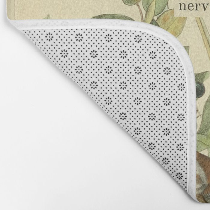 Bird Divinations: Field Bunting (about: almanacofbirds.org) Bath Mat Gallery Image 2