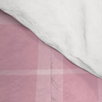 Wavy Plaid Pink Comforter Gallery Image 4