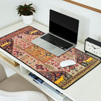 Khamseh Antique Fars Persian Tribal Rug Print Desk Mat Gallery Image 2