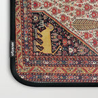 Khamseh Antique Fars Persian Tribal Rug Print Laptop Sleeve Gallery Image 3