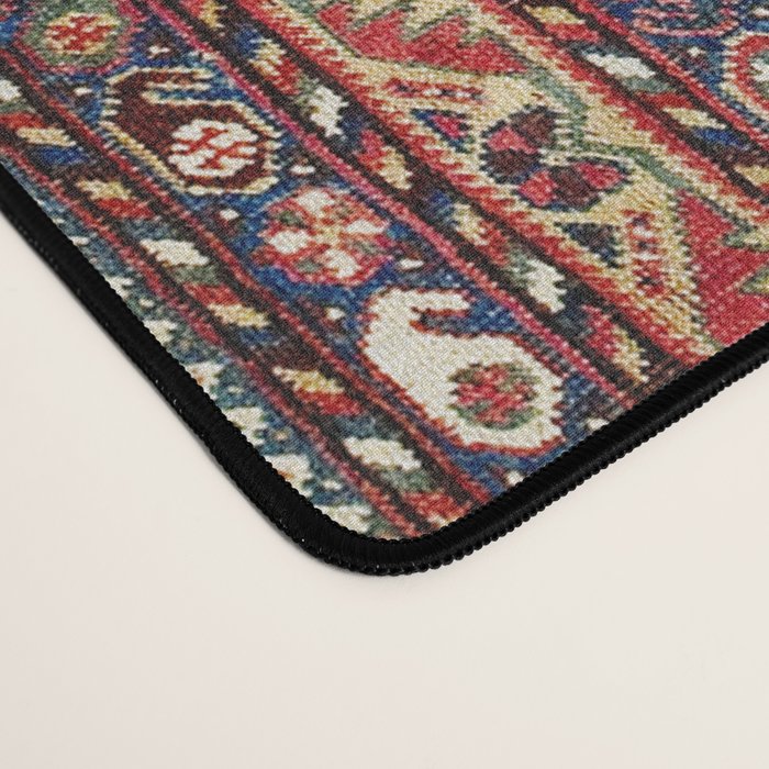 Khamseh Antique Fars Persian Tribal Rug Print Desk Mat Gallery Image 4