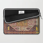Khamseh Antique Fars Persian Tribal Rug Print Laptop Sleeve Gallery Image 2