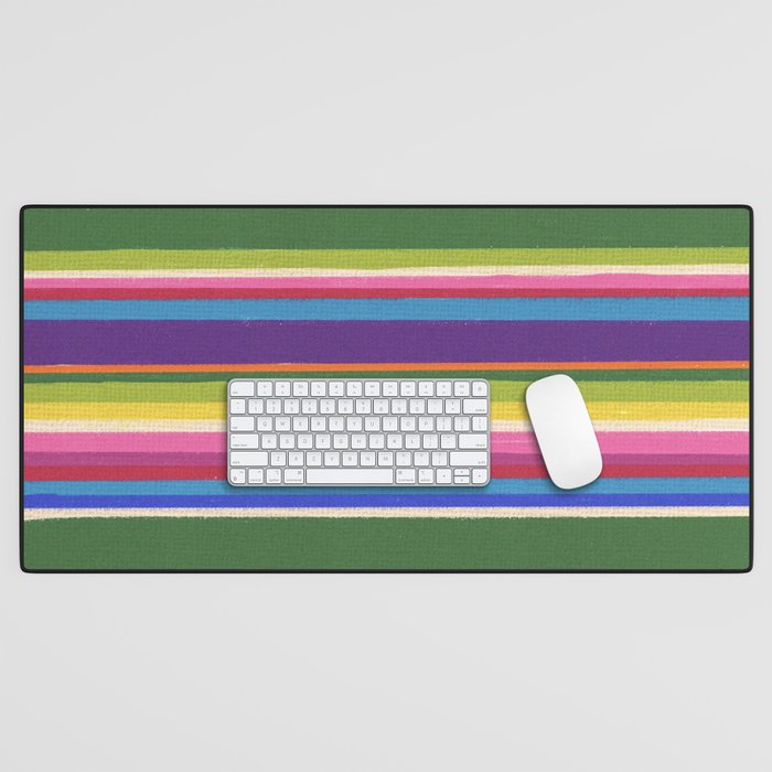 Folk abstract pattern #5 Desk Mat Gallery Image 1