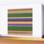 Folk abstract pattern #5 Wall Mural Gallery Image 2