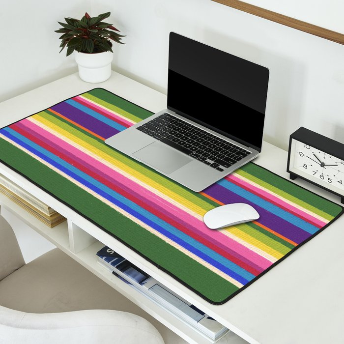 Folk abstract pattern #5 Desk Mat Gallery Image 2