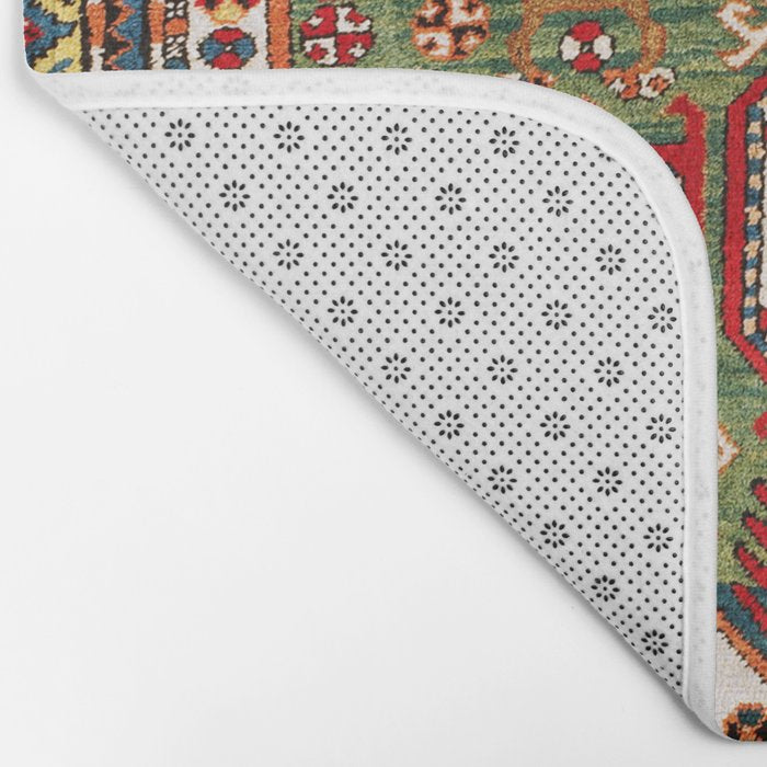 Kazak Antique Southwest Caucasus Rug Print Bath Mat Gallery Image 2