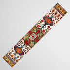 Kazak Antique Southwest Caucasus Rug Print Table Runner Gallery Image 3
